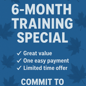 Training Fees - 6 months *** NOVEMBER ONLY ***