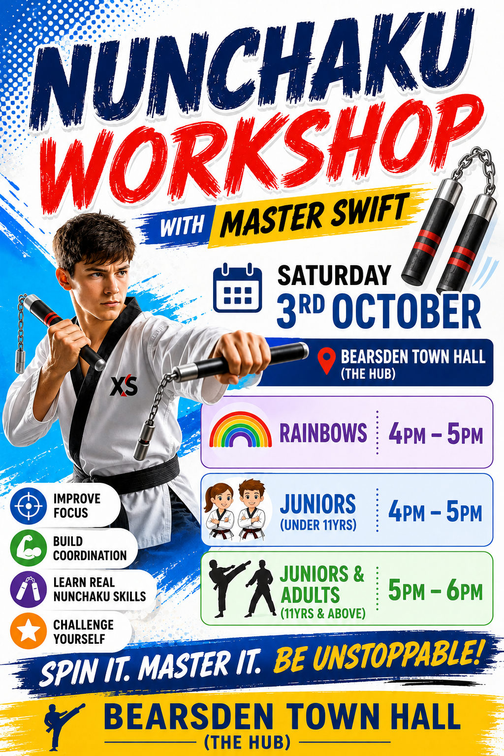 Nunchaku Seminars - Saturday 3rd October 2026 - Image 2